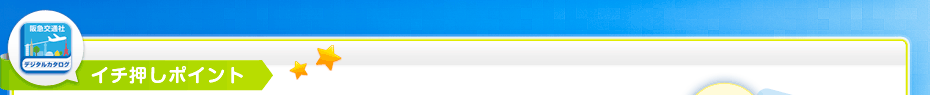 イチ押しポイント 