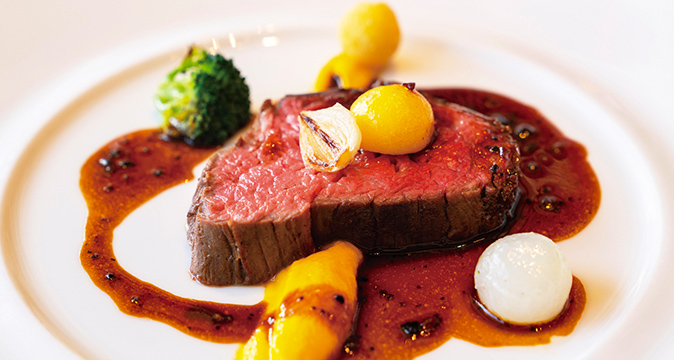 牛フィレ肉のロースト