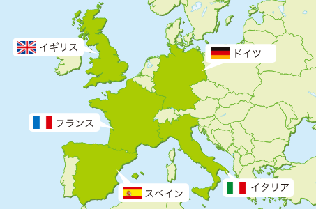 ヨーロッパ地図