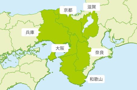 近畿地図