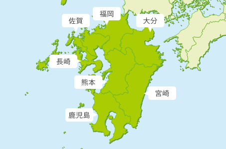 九州地図