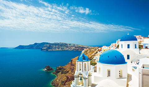 サントリーニ島