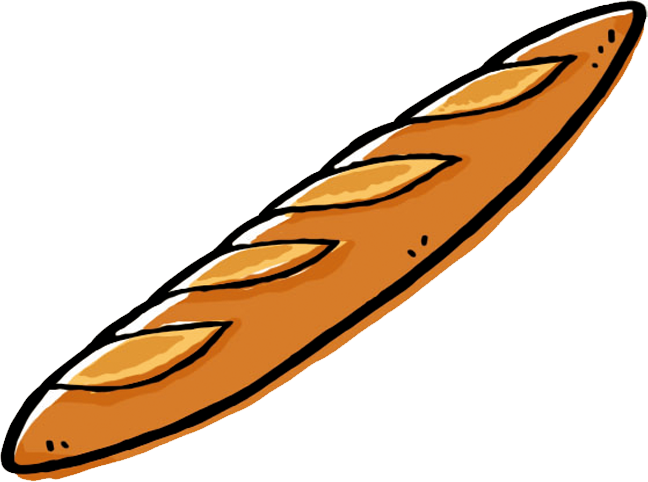 バゲット　イラスト