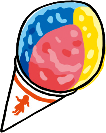 シェイブアイス　イラスト