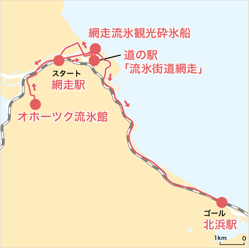 流氷体験 1日コース