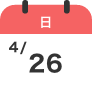 4/26（日）