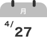 4/27（月）