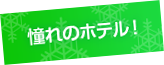 憧れのホテル!