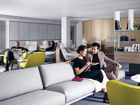 エールフランス航空 ラウンジ