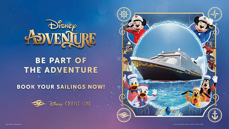 ディズニー・クルーズ・ライン　ディズニー・アドベンチャー　キャンペーン
