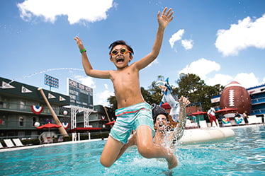 ディズニー・オールスター・リゾート　ムービー館・ミュージック館・スポーツ館