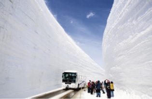 雪の大谷ウォーク