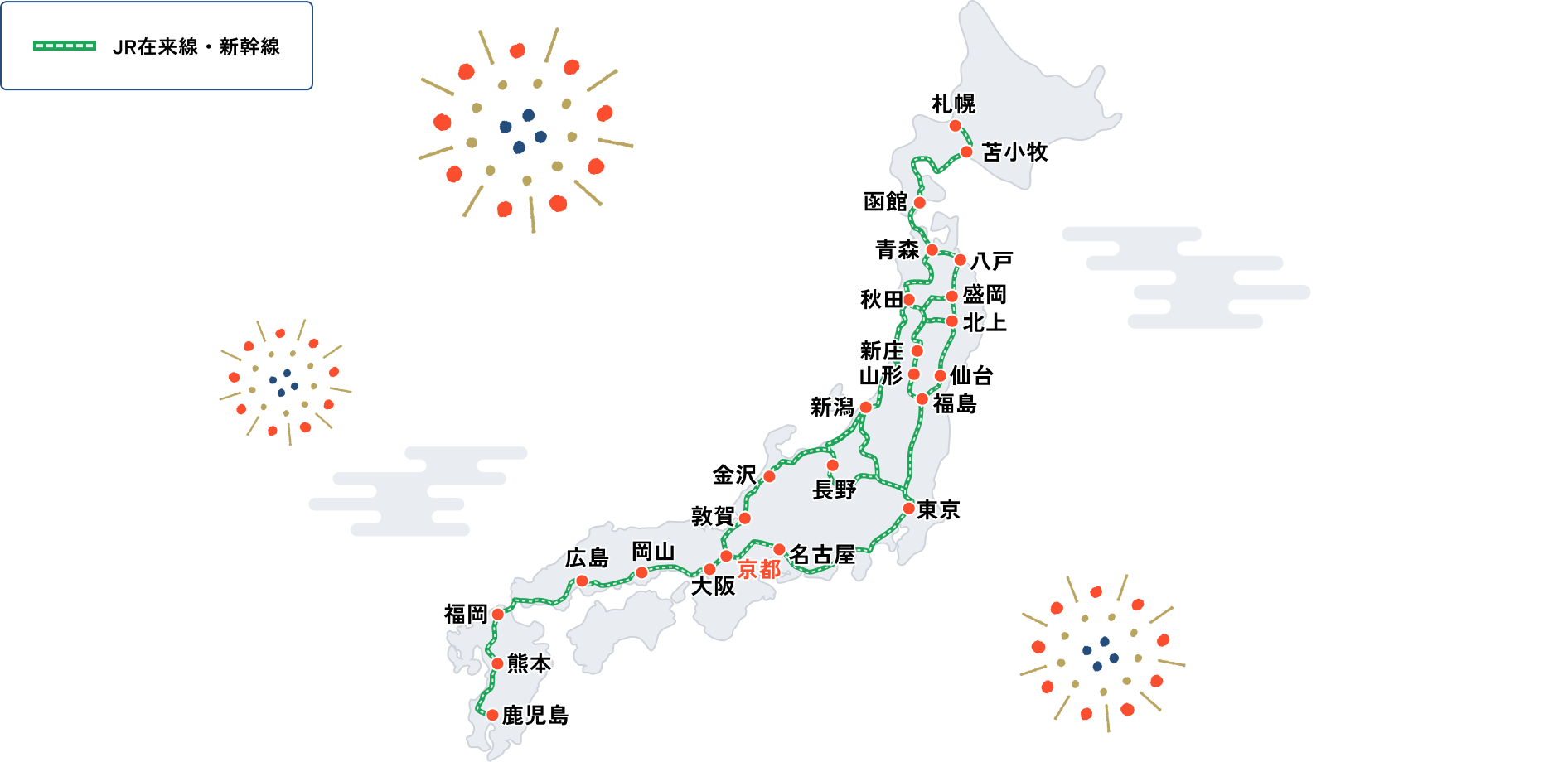 祇園祭会場への交通手段のご案内