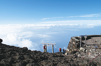 富士宮ルート頂上