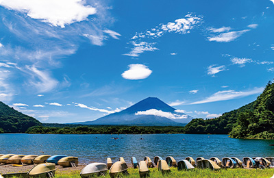 精進湖の写真