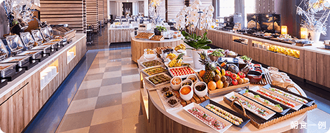 ホテルアムステルダム ハウステンボス｜朝食一例