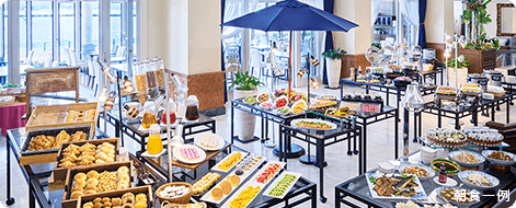 ホテルデンハーグ ハウステンボス｜朝食一例