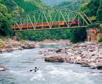 保津川橋梁〜朝日隧道