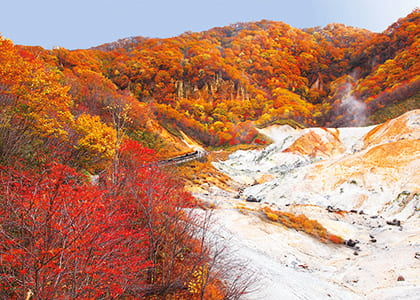 登別温泉 地獄谷